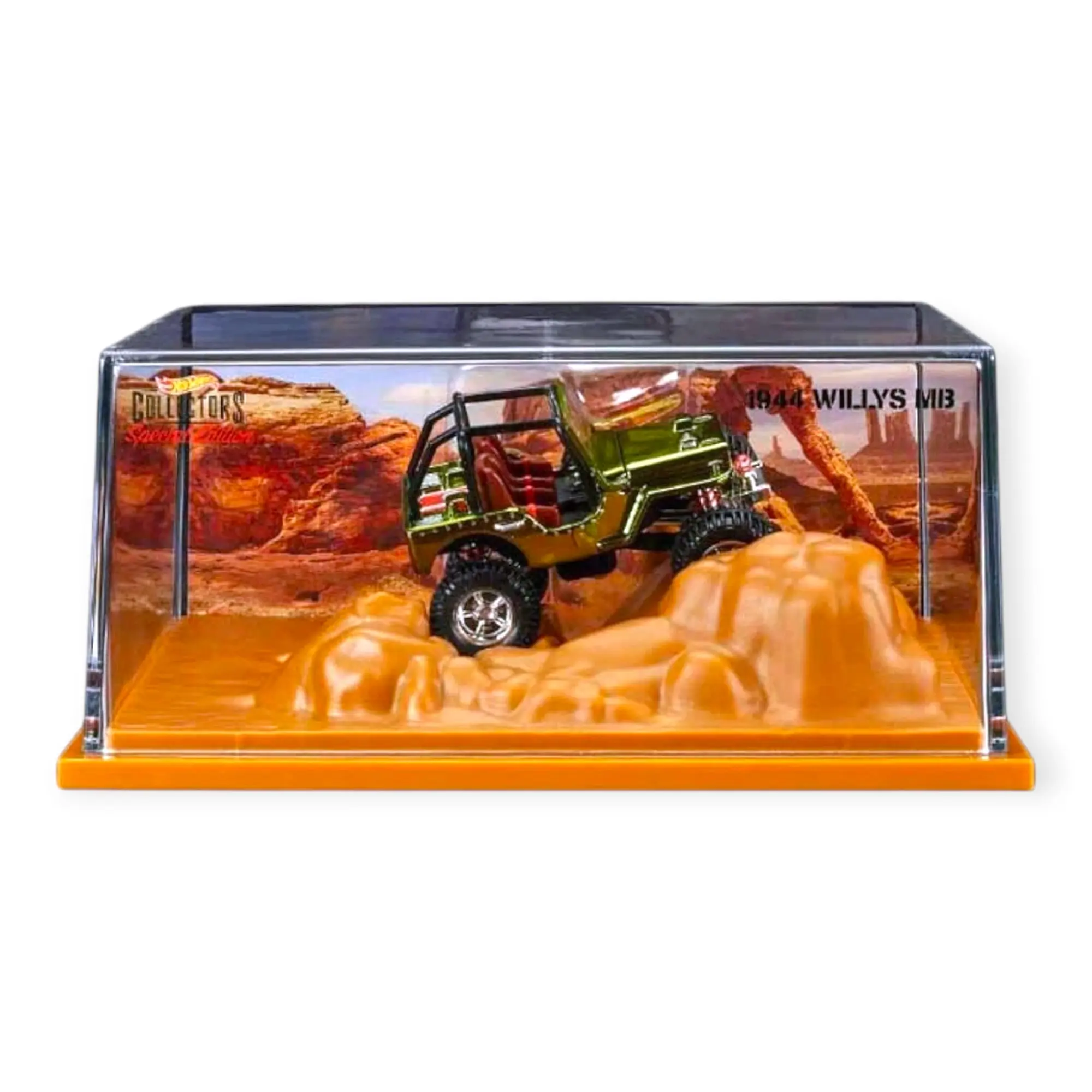 Hot Wheels HWC Special Edition 1944 Willys MB Spectraflame Olive | RLC Red Line Club | 1:64 Scale Diecast Collectible