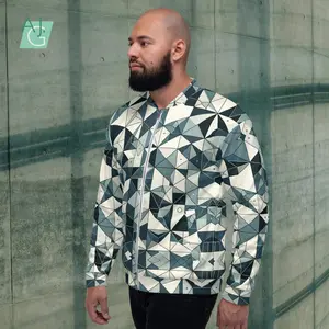 Geo Mirage | Bomber Jacket