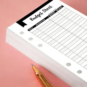 20pcs Expenses Tracker Budget Sheets, A6 Money Saving Wallet Inserts, Budget Envelopes, Money Envelopes, Budget Planner, Bill Organizer