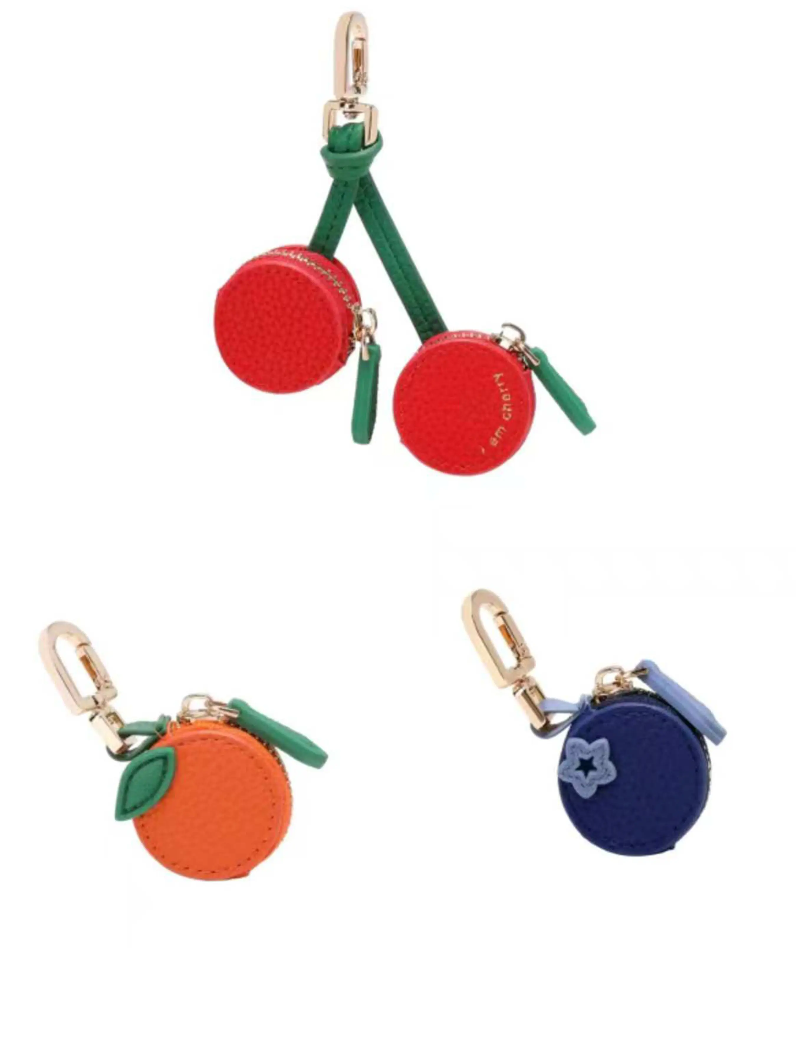 Cute Fruit Bag Charm, Adorable Keychain Accessory for Bags and Backpacks, Perfect Gift for Fruit Lovers, All Season Casual Style, Stylish Backpack Charm, Bag Charms for Handbags, Bag Accessories Charms, Purse Charms