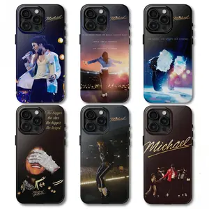 Michael 2026 Phone Case — Michael's Signature Crystal Glove Protective Cover (Legendary Singer Signature Edition) — Compatible with iPhone 11–17 Pro Max/Plus Series and Samsung Galaxy S23– Series