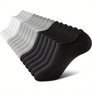 10Pairs No Show Men Socks, Low Cut Ankle Sock, Men Short Socks Casual Cotton Socks Men's Breathable Women's Low Unisex Low Cut Breathable Socks woman lady girl