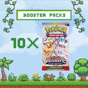 10x Prismatic Evolutions Booster Pack