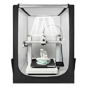 3D Printer Enclosure With LED Lighting, Dustproof Waterproof Large Oxford Cloth Tent, Constant Temperature Protective Case For 3D Printers, Compatible With Creality, ELEGOO, Anycubic And Other Popular Models