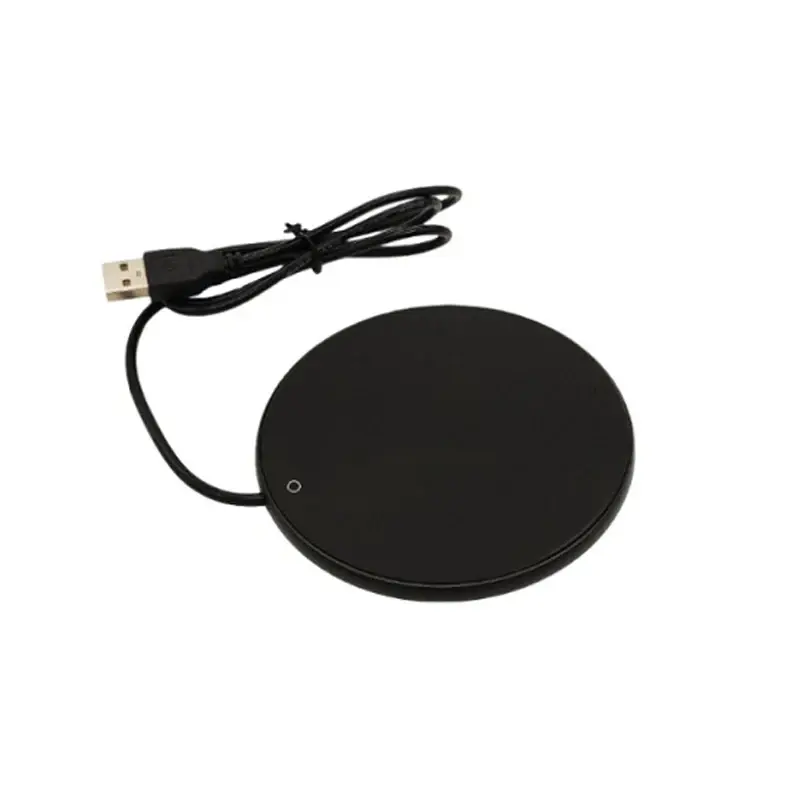 Coffee Cup Heater Mug Warmer USB Heating Pad Electric Milk Tea Water Thermostatic Coasters Cup Warmer for Home Office Desk DC 5V raugee