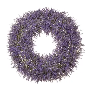 Lavender Garden Wreath 24" By Valerie