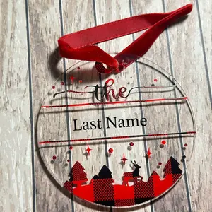 Personalized Custom Ornament for Festive Home Decor