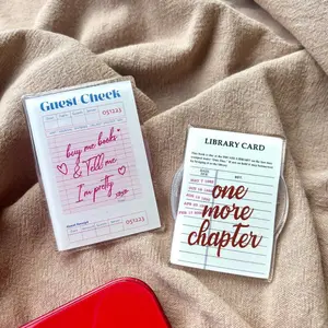 Library Card Phone Grip Guest Check Magsafe Grip Kindle, Phone Holder, Kobo Grips, Book Lover Gifts