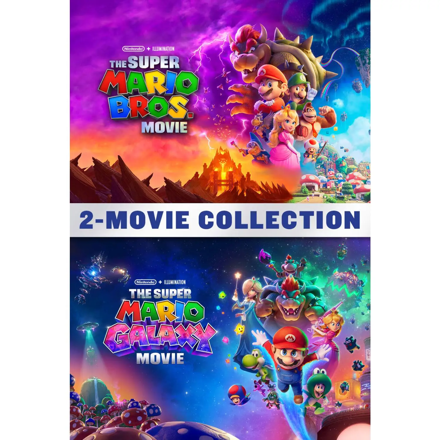 Super Mario 2-Movie Collection  [DVD Video Disc] Eco Amaray Case