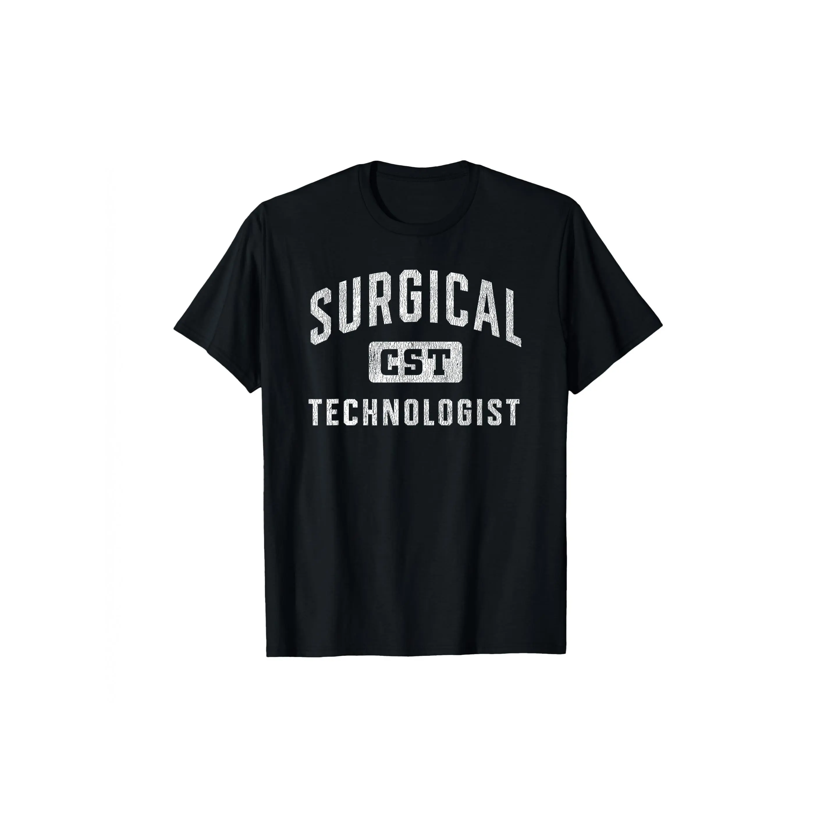 Men's Surgical Technologist Graphic T-shirt in Soft 100% Cotton, Casual Vintage Short Sleeve Round Neck Streetwear Top