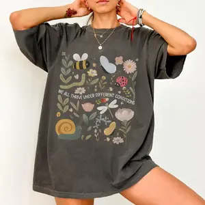 Comfort Colors Vintage Neurodiversity T-shirt, Special Education Teacher T-shirt, Neurodiversity T-shirt For Bcba Gift, Trendy Outfits Gift For Her