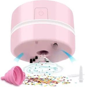 Diamond Tools, Diamond Accessories for Diamonds, Desk Accessories Hand-Held Vacuum Cleaner, Desk Vacuum Cleaner Mini (Pink)