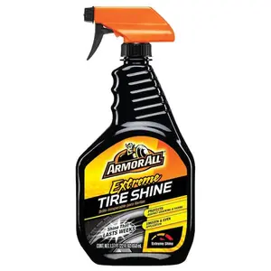 Armor All 22 oz. Extreme Tire Shine Spray, Tire Shine Spray, Extreme Tire Shine, Tire Protectant, Tire Conditioner, Mirror Shine, Lasting Shine, Prevents Cracking, Easy Spray, Armor All Tire, Car Care.