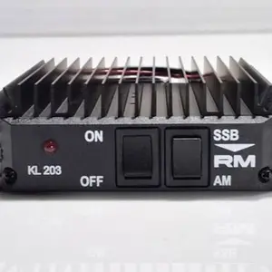 RM KL-203 MOSFET Linear Amplifier. 0.5W – 10W AM/FM, 1 – 20W SSB input; Up to 100W AM/FM 200W SSB output brand NEW