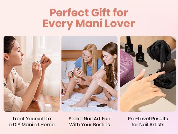 Beetles Nail Art Brushes Set Gel Polish Nail Art Design Pen Painting Tools Fingernail Brush Nail Cleaning Brush Nail Art Liner Brush and Nail Dotting Pen Salon Gift for Girls Women