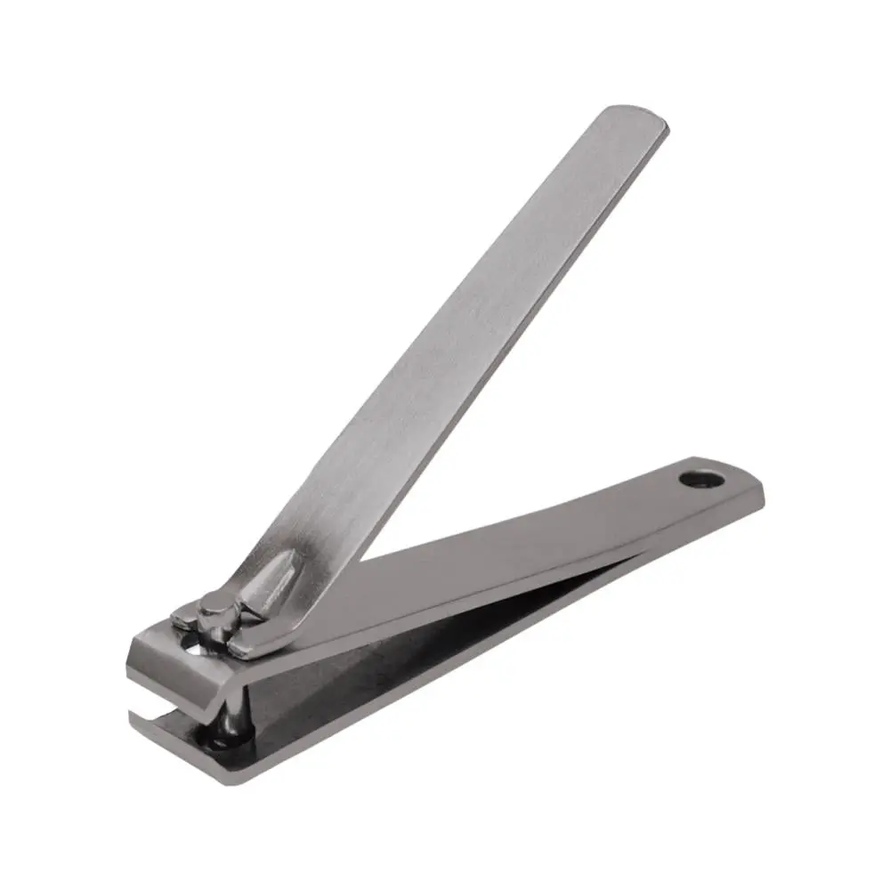 Satin Edge Heavy-Duty Toenail Clippers Tool Kit, 3.25in Stainless Steel Straight Blade for Even Cuts, Convenient Manicure & Pedicure Nail Care Tool