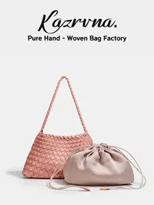 Large Capacity Holiday Beach Bag, Fashion New Elegant Single Shoulder Design, Hollow Out Women's Small Handbag, Portable Casual Travel Bucket Bag, Casual Trendy Purses