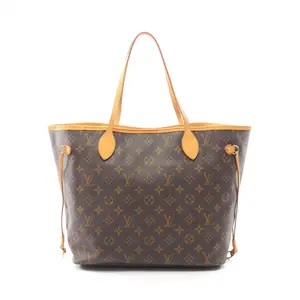 Pre-owned Louis Vuitton Canvas Tote Bags Neverfull MM Monogram Tote Bag