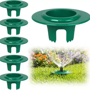 Plastic Lawn Sprinkler Head Protector - Durable Guard Cover for Outdoor Yard Irrigation Sprinkler Head