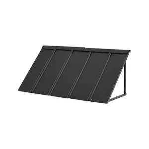 VEVOR Fixed Metal Awning 56x24 in, Window & Door Canopy with Stable Triangle Shape Steel Frame, DIY Install Exterior Protection, Rainproof for Door Entrances, Windows