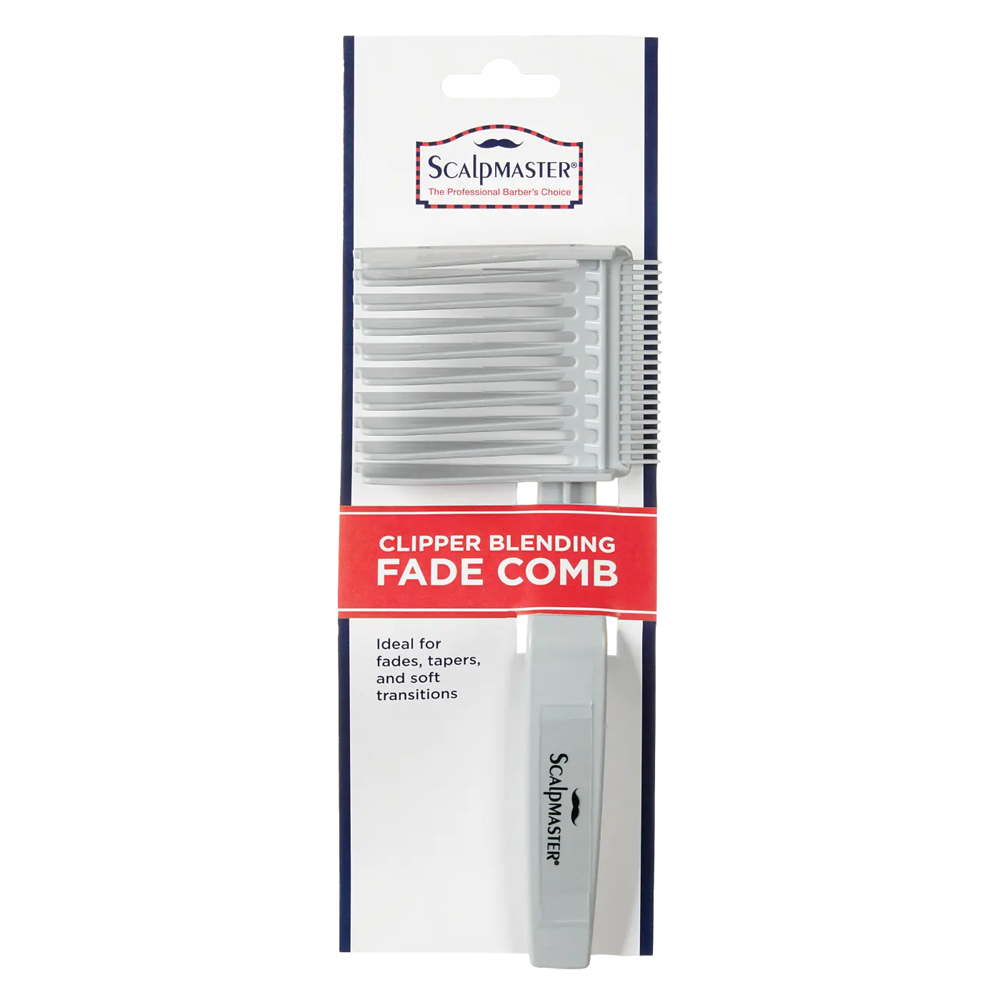 Scalpmaster SC9070 Clipper Blending Comb - Professional Barber Tool for Smooth Fades, Haircare & Styling