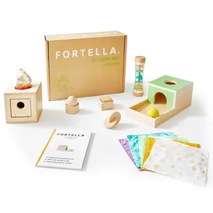 Fortella Go Grow Box 7-9M, Montessori-Inspired Toys for Babies and Toddlers