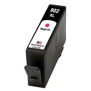 U.S. Remanufactured for HP 902XL (T6M06AN) Magenta Ink Cartridge OEM Chip