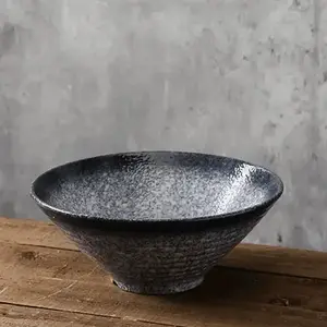 🍲 Japanese-Style 9" Sapphire Blue Ramen Bowl｜Cozy Dinner Bowl for Ramen, Udon, Soba, Men & Women