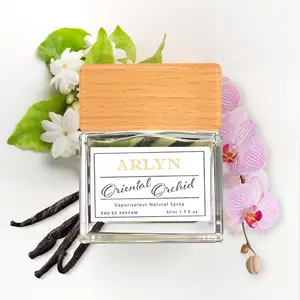 Oriental Orchid, Arlyn, Women Perfume, Eau de Parfum, Jasmine-Orchid-Vanilla, Long-Lasting, Vegan, Cruelty-Free, Made in USA – 50 ml | 1.7 Oz