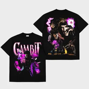 Gambit XMen Premium Cotton T-Shirt, Remy LeBeau Shirt, Le Diable Blanc Shirt, Character Comics Fans Shirt, Superhero T-Shirt, Comic Book Fans T-Shirt, Superhero Graphic Tee
