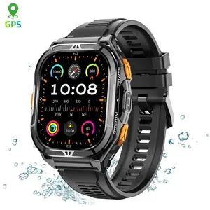 Smart watch GPS sports health monitoring sports mode 50 meters waterproof various app reminder fitness tracker girl friend band hd answer call s320b