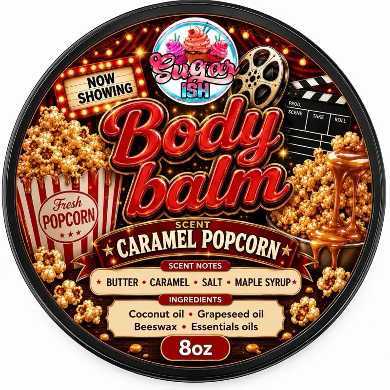 Caramel Popcorn Body Butter Fragrance for Body Care - Scent
