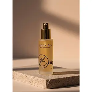 Baiye Body Oil - light clean floral musk Scented Daily Moisturizing Oil for Soft Hydrated Radiant Skin with Nutrient-Rich Oils