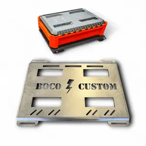 Mount for Klein MODbox, Full Width, Lightning Bolt, Heavy Duty 10 gauge steel