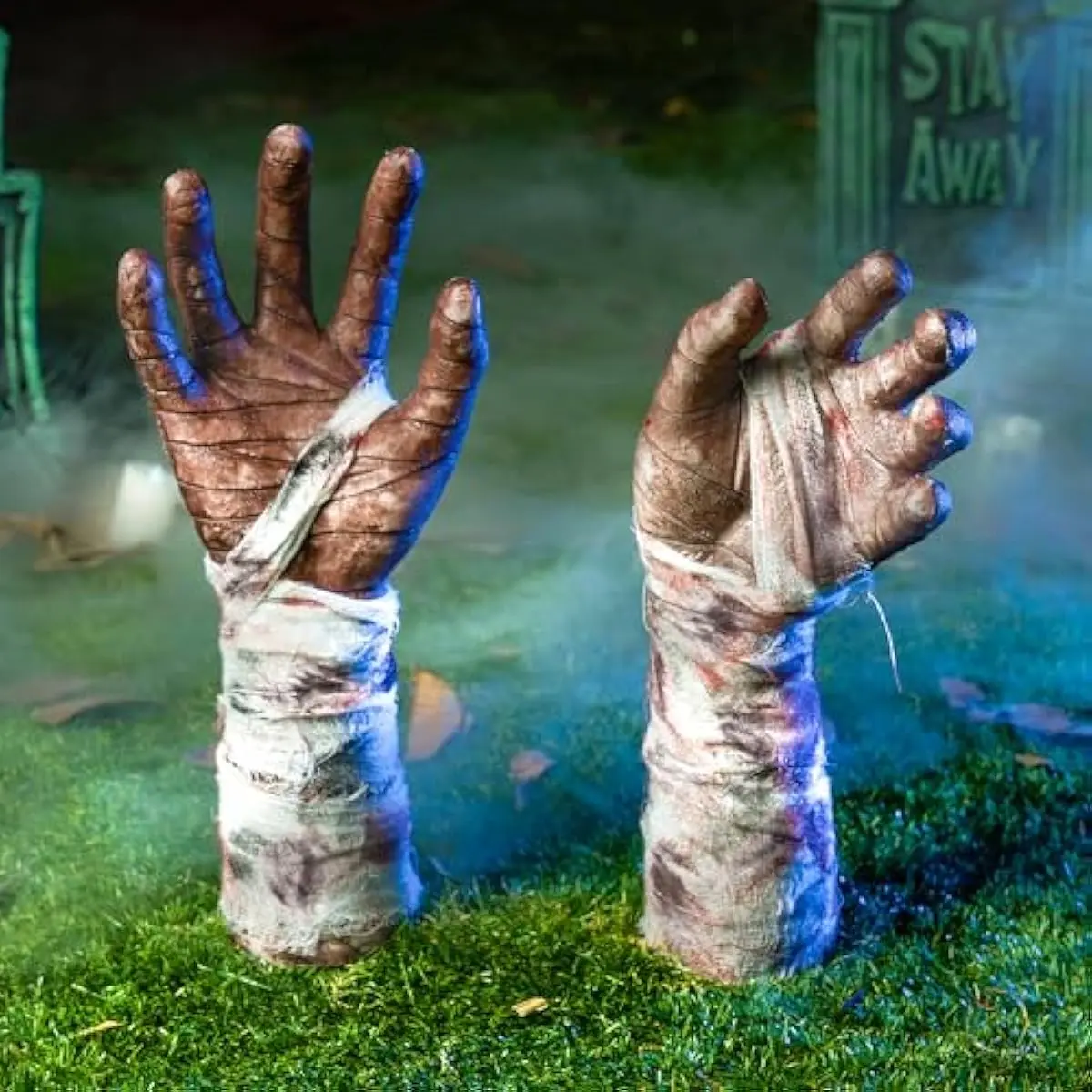 Halloween Outdoor Decorations Zombie Arm Yard Stakes Ground-Breaker, Stakes for Halloween Outdoor Graveyard Yard Lawn Decorations