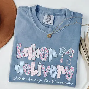 Labor and Delivery Nurse Shirt, L and D Nurse Gift, Comfort Colors® Labor and Delivery Nurse Shirt, LD Nurses Gift RWJ
