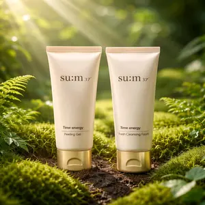 The SU:M37 Time Energy Exfoliating Gel and Foam cleanser Gift Set