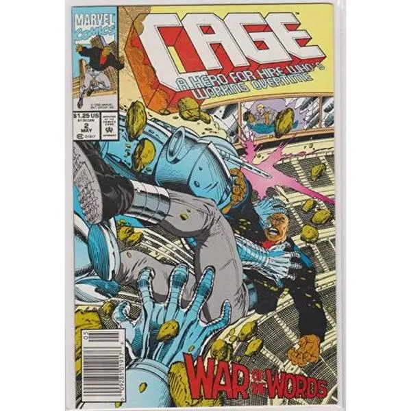 Used "Cage #2" Comic Book by Marc McLaurin & Dwayne Turner - War of the Words Series, Pre-Owned Condition (Unknown Publication Details)