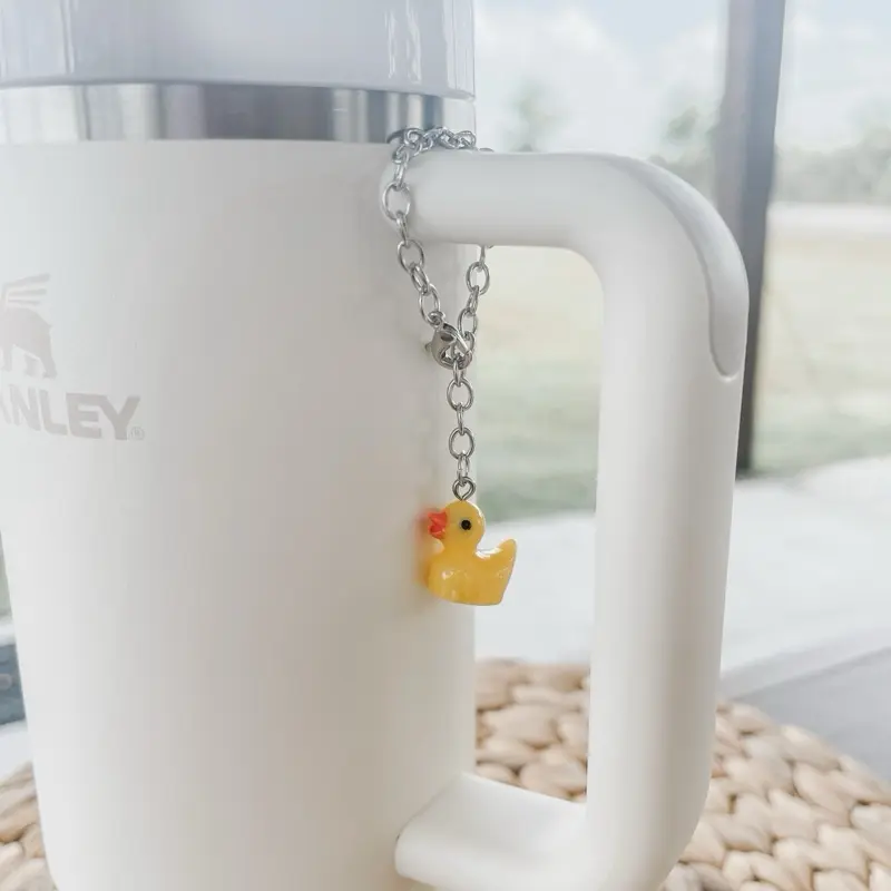Tumbler Duck Charm Accessory