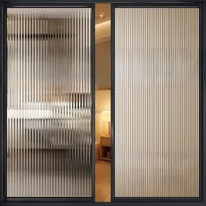 Decorative Privacy Window Film, Window Privacy Films, Self-Adhesive PVC Glass Sticker, Suitable for Home and Office, Bedroom Living Room Kitchen Light Filter