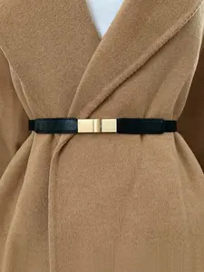 Women's 1 Piece Minimalist Skinny Casual Dress Belt Casual Waist Belt