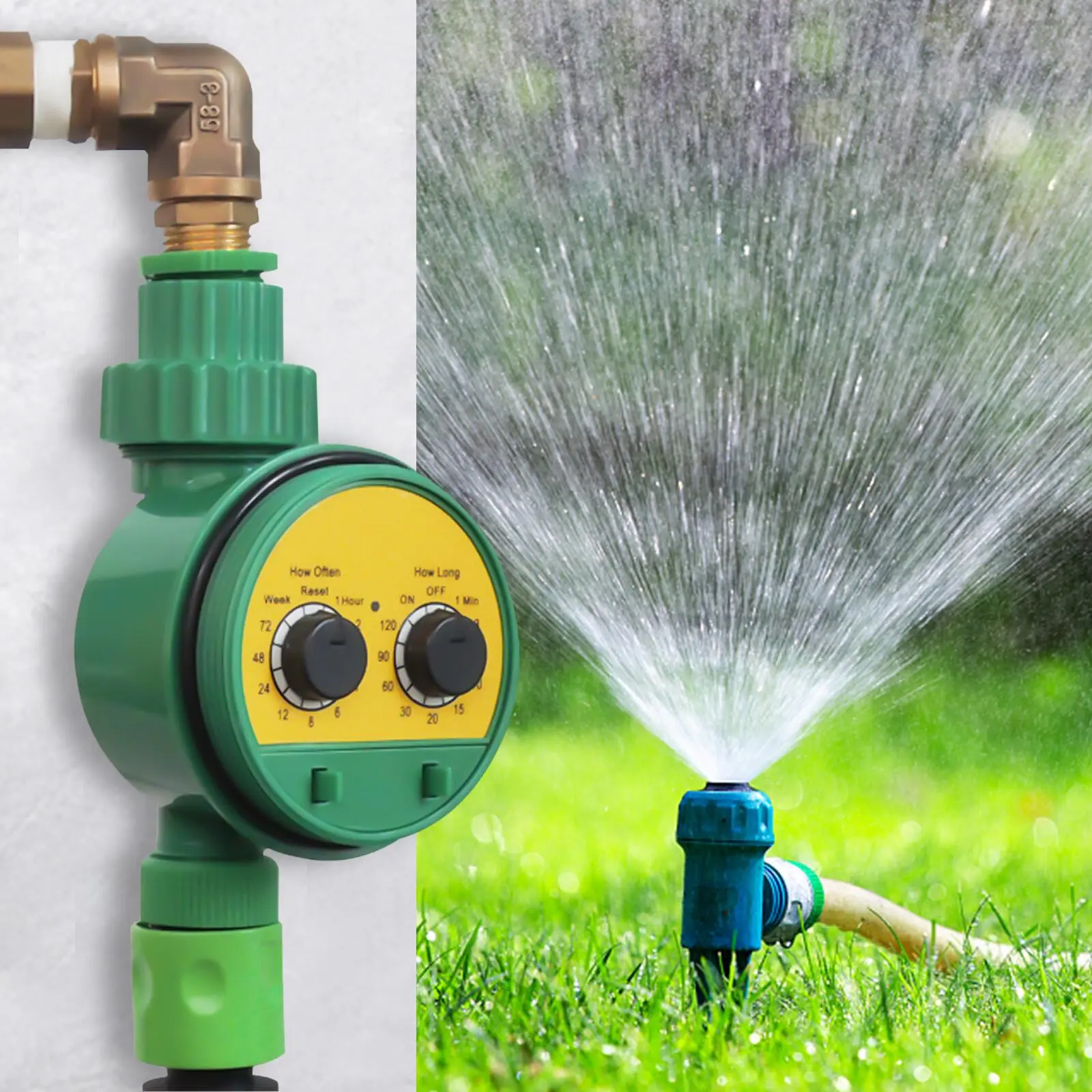 Electronic Automatic Garden Micro Drip Irrigation Watering Timer Hose Controller
