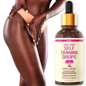 1PC-Tanning Lotion, Tanning Lotion Oil, Browning Lotion, Packed With Moisturizing Oils, 72HR Moisture, Non-Greasy Formula, Suitable For All Skin Types-30ml