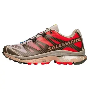 Salomon XT-4 OG Low-Cut Outdoor Functional Shoes for Men and Women in Wren Brown - Comfortable, Slip-Resistant, and Durable Trending Shoes, House White Official Shoes to Get / Maison Mihara