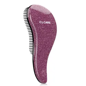CLCARE Detangling Hairbrush - glide the Detangler Brush through Tangled hair - Best Brush / Comb for Women, Girls, Men & Boys - Use in Wet and Dry Hair