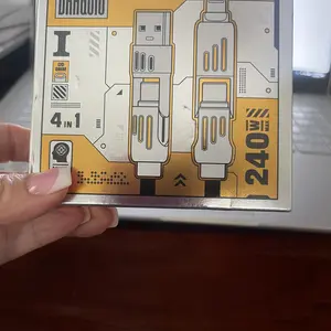 Product Review of MFish Armored Dragon I 4-in-1 Multi 240W Fast Charging super Liquid Silicone Cable with USB A Type C Lightning for iPhone17&Samsung Laptops  Charger from l**_