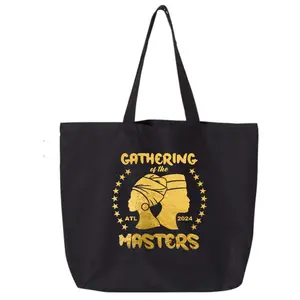 Clearance (Final Sale):  Tote Bag Black: Gathering of the Masters (Gold Foil)