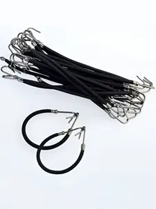 15-Piece Elastic Hair Tie Set, Stylish Holders & Curling Accessories, Durable Rubber Bands for Women, Elastic Hair Accessory, Perfect for Daily Use