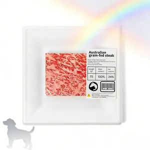 Pet Memorial Keepsake – Faux Beef Steak Tribute, Rainbow Bridge Sympathy Gift for Dog and Cat Loss