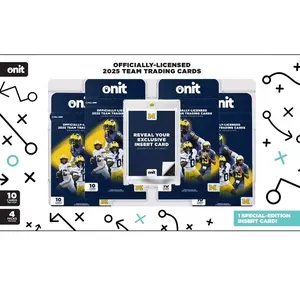 *LIVE BREAK* ONIT 2025 University of Michigan Men’s College Football Sams Club Box - 4 packs - 1 Aftershock Card